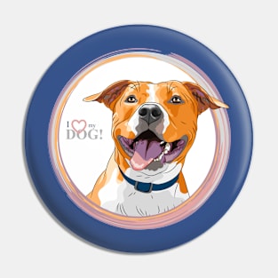 American Staffordshire Terrier Pin