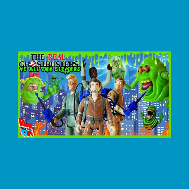 The real ghostbusters vs Slimers by RageOntv