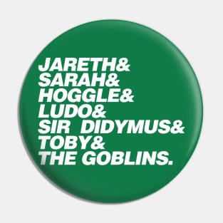 The Labyrinth Names List Pin