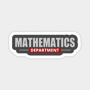 The Mathematics Department - Math Lover Magnet