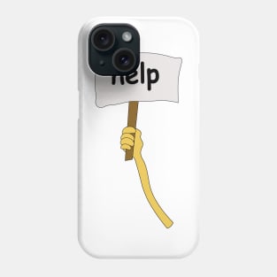 help me Phone Case