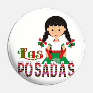 Las Posadas Mexican Christmas Celebration Pin