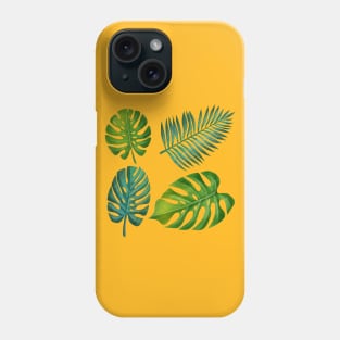 Tropical Leaves Phone Case