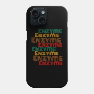 Enzyme old school design 80s Phone Case