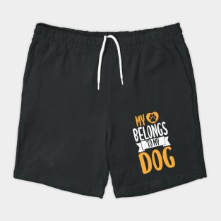 My Heart Belongs To My Dog Shorts