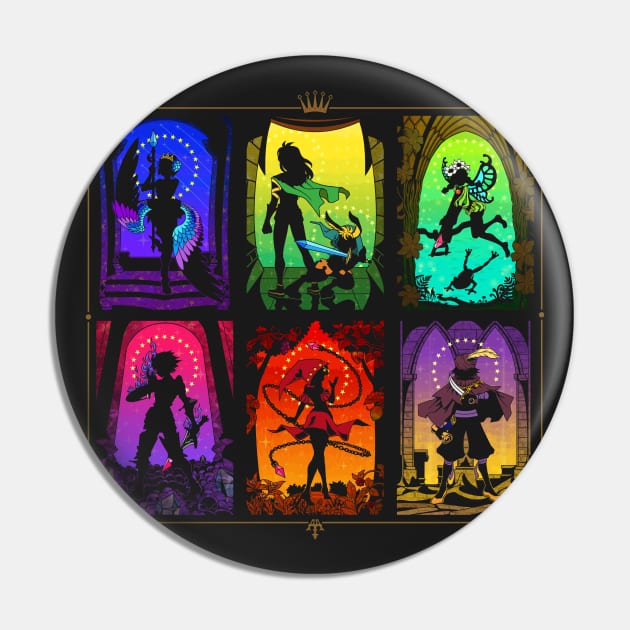 Odin Sphere Silhouettes Pin by norinoko