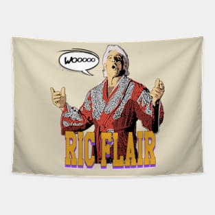 ric flair comic style wooooo Tapestry