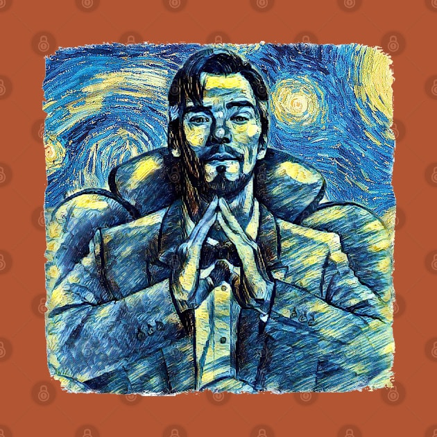 Dr Strange Van Gogh Style by todos