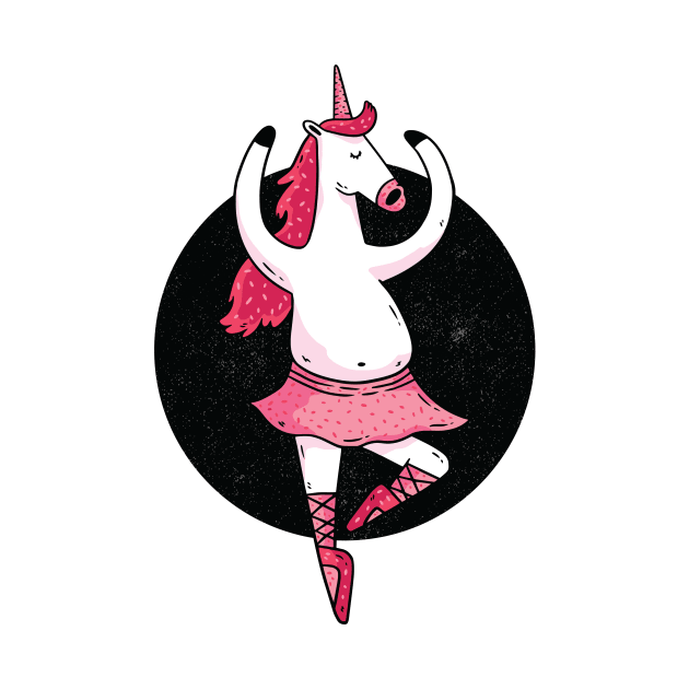 Ballet Unicorn - Funny Design by LR_Collections