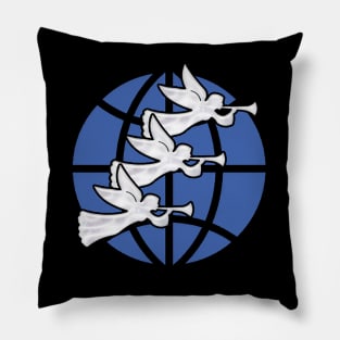 Seventh-Day Advenist Three angel's logo Pillow