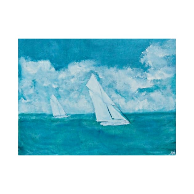 Sailing by Michela's Store