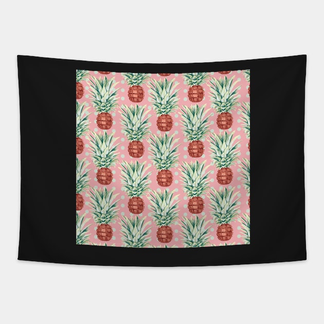 Pineapple Tapestry by orsinha