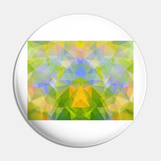 Abstract color triangle geometrical background Pin