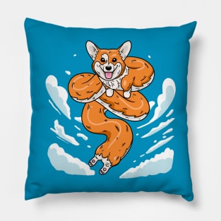 Long Corgi - Anime Dragon Corgi Pillow