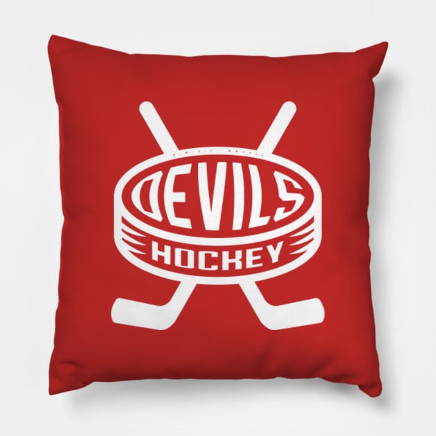 Hockey Jersey Throw Pillow