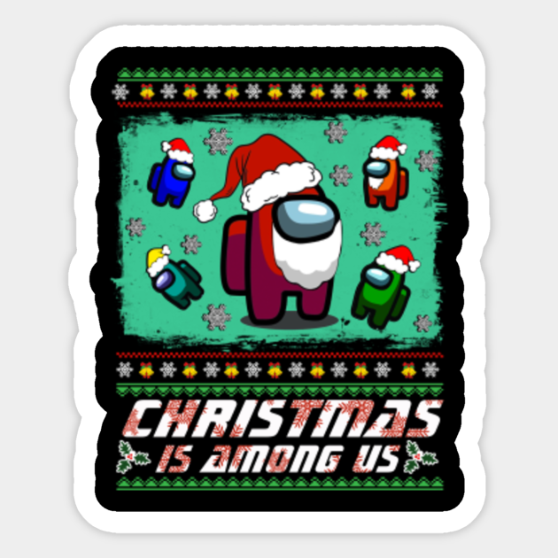 Funny Christmas Costume AMong Stars Game Us Vintage ...