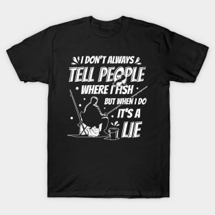 Funny Fishing Shirt T-Shirt Classic - TourBandTees