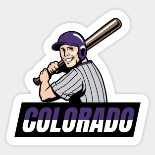 Colorado Rockies: Dinger 2021 Mascot - MLB Removable Wall Adhesive Wall Decal Giant Athlete +2 Wall Decals 34W x 51H