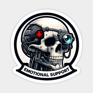 Emotional Support Servo Skull Magnet