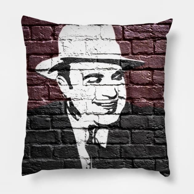 «Al» Capone Pillow by happyantsstudio