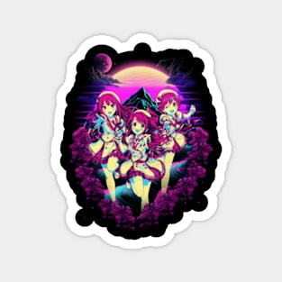 Haruka and Miki Idol Duo T-Shirt Magnet