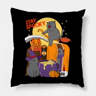 Halloween Spooky Cat Pillow