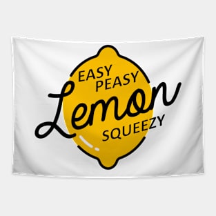 Easy Peasy Lemon Squeezie Tapestry