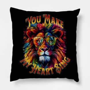 Wild Thing Lion Pillow