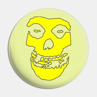 Crimson Ghost - Yellow Solid Pin