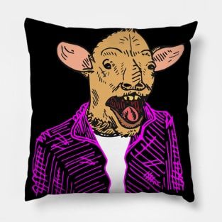 Screaming GOAT Pillow