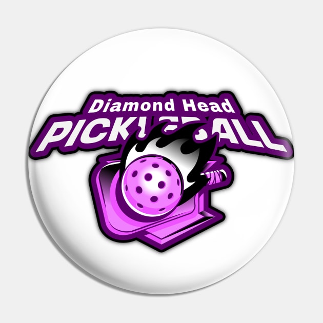 Hawaiian Style Pickleball Pin by Hayden Mango Collective 