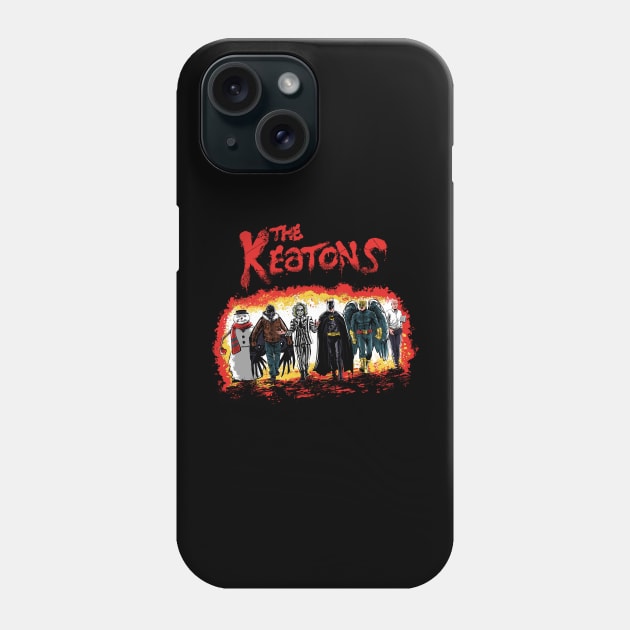 The Keatons Phone Case by Zascanauta