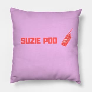 Suzie Poo Radio ( Dusty Bun available )Matching couples Pillow