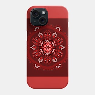 Dot painting meets mandalas 18-1 Phone Case