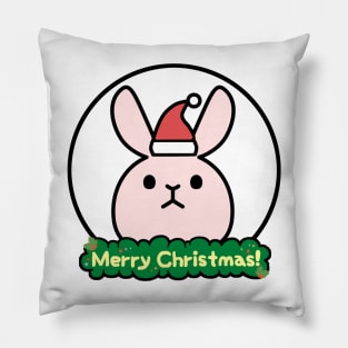 Christmas Bunny Pillow