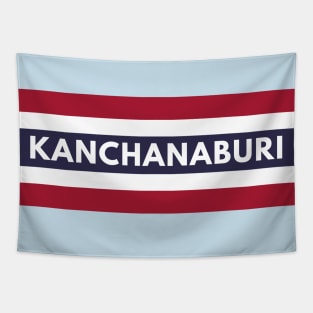 Kanchanaburi City in Thailand Flag Tapestry