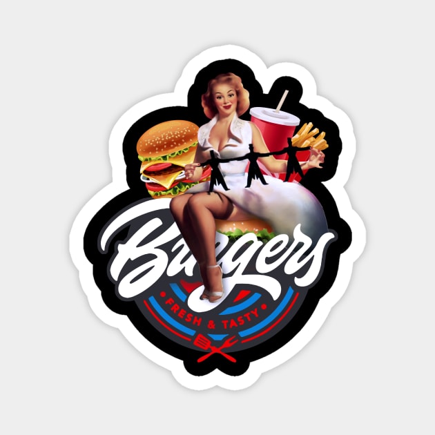 National Hamburger day Magnet by Trazzo