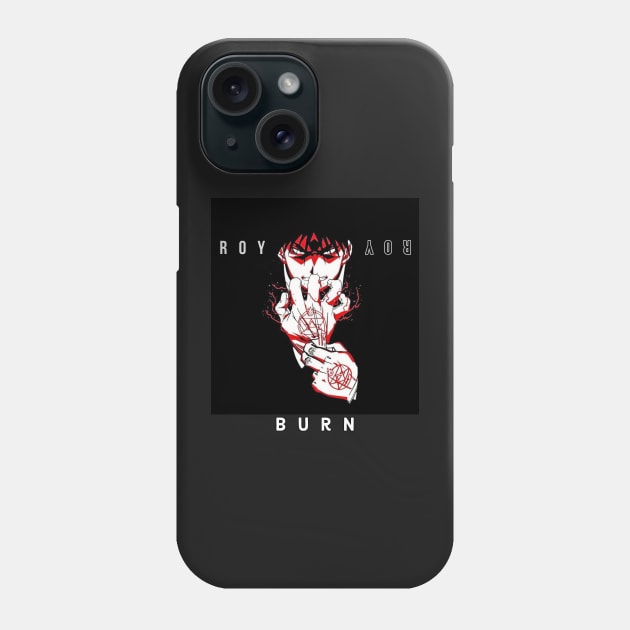 Full metal Roy mustang Phone Case by Kanjiworldwide