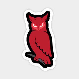 Owl Night King Fashion Magnet