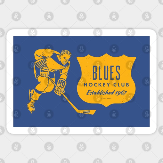 Girls NHL St. Louis Blues Hockey Shirt Size Youth Extra Large (16) Blue  Yellow