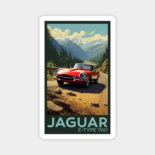 Jaguar E-Type Series 1 Magnet