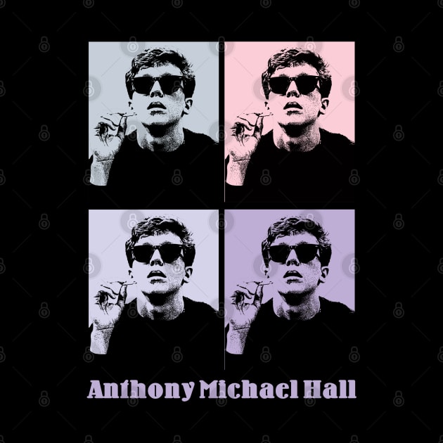 Anthony Michael Hall 80s Pop Art by KERIKIL