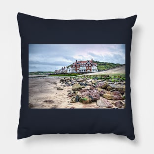 Sandsend Beach Pillow