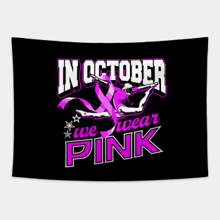 In October We Wear Pink - Gymnastics Tapestry