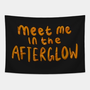 Meet Me In The Afterglow Sticker Tapestry