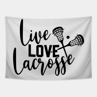 Live Love Lacrosse Tapestry