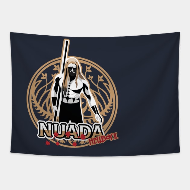 Nuada from Hellboy 2 Tapestry by Bastet019