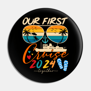 Our first cruise together 2024 Matching Family Pin