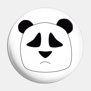 Sad Panda Pin