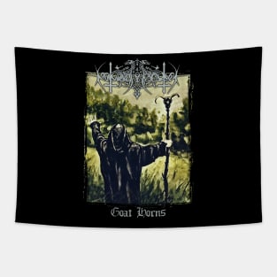 NOKTURNAL MORTUM - GOAT HORNS Tapestry